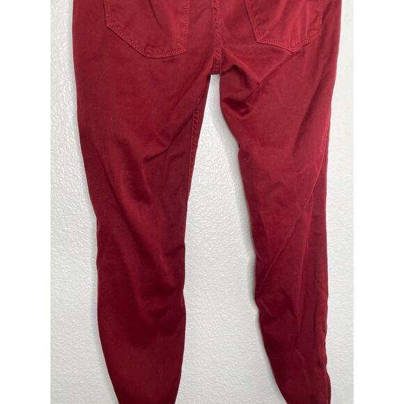 Sanctuary Womens Jeans Size 27 Red Skinny Leg Casual Wear Low Rise Waist - Picture 13 of 14